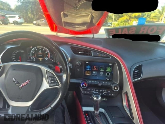 2018 Chevrolet Corvette 2LT with VIN 1G1YD2D77J5103133, listed as a Copart auction lot 44452855 with 125,580 mi miles and Clean Title. Bid and sale history available at DreamBid. Image 9.