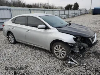 2019 Nissan Sentra SV with VIN 3N1AB7AP4KY343067, listed as a Copart auction lot 48416705 with 49,731 mi miles and Salvage Title. Bid and sale history available at carsss.com. Image 4.