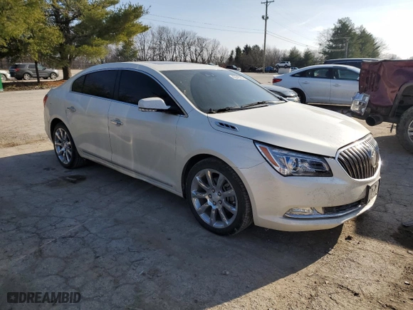 2014 Buick LaCrosse Premium I with VIN 1G4GD5G32EF244104, listed as a Copart auction lot 43642565 with 100,762 mi miles and Salvage Title. Bid and sale history available at carsss.com. Image 4.