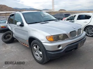 2001 BMW X5 4.4i with VIN WBAFB33541LH20155, listed as a IAAI auction lot 41078904 with 172,762 mi miles. Bid and sale history available at carsss.com. Image 1.