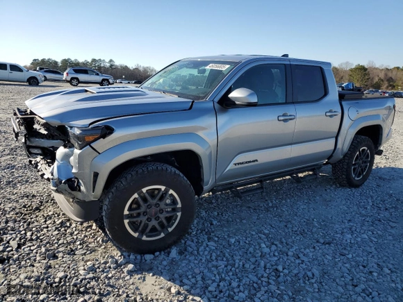 2024 Toyota Tacoma 2WD SR5 with VIN 3TYKB5FN4RT007681, listed as a Copart auction lot 46056805 with 5,439 mi miles and Salvage Title. Bid and sale history available at carsss.com. Image 1.