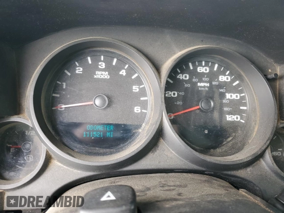 2007 Chevrolet Silverado 1500 LT w/1LT with VIN 2GCEC19C571622091, listed as a Copart auction lot 87400834 with 111,521 mi miles and Salvage Title. Bid and sale history available at carsss.com. Image 9.