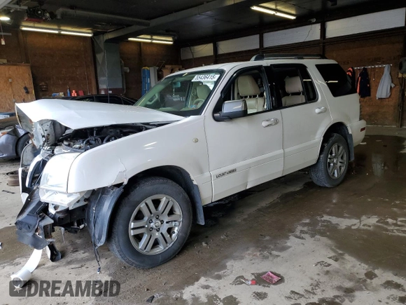 2010 Mercury Mountaineer Premier z VIN 4M2EN4JE1AUJ06924, wystawiony jako Copart lot #55436415 z przebiegiem Nie podano mil oraz Szkody całkowita. Historia ofert i sprzedaży dostępna na DreamBid. Obrazek 1.
