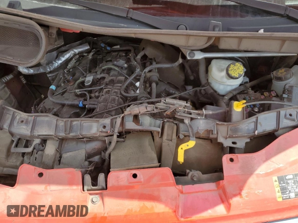 2020 Ford Transit Cargo with VIN 1FTBR1XG7LKB16358, listed as a Copart auction lot 59807995 with 72,135 mi miles and Salvage title. Bid and sale history available at DreamBid. Image 12.
