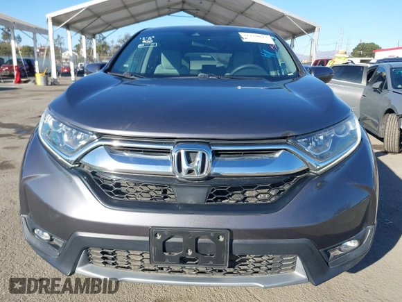 2019 Honda CR-V EX with VIN 5J6RW1H57KA044404, listed as a IAAI auction lot 41329013 with 45,923 mi miles. Bid and sale history available at carsss.com. Image 6.