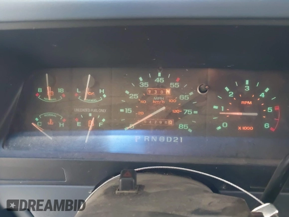 1991 Ford Explorer XL с VIN 1FMDU32X8MUD10375, выставлен на аукционе IAAI как лот 42606686 с пробегом 64 798 миль миль и . История ставок и продаж доступна на DreamBid. Изображение 7.