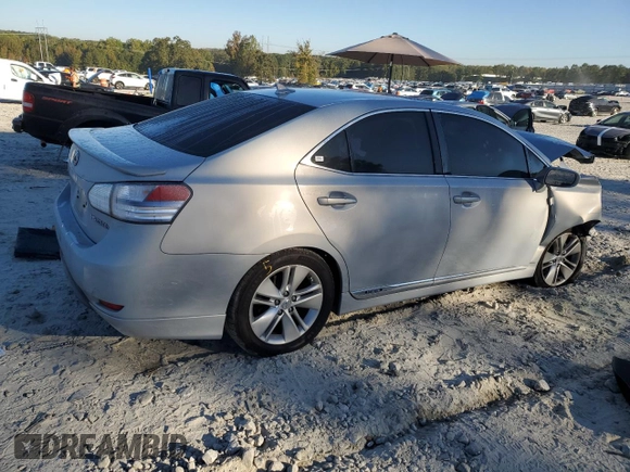 2010 Lexus HS with VIN JTHBB1BA8A2029202, listed as a Copart auction lot 76804194 with 194,925 mi miles and Salvage Title. Bid and sale history available at carsss.com. Image 3.