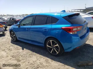 2022 Subaru Impreza Sport with VIN 4S3GTAM62N3714003, listed as a Copart auction lot 52821405 with 0 mi miles and Salvage Title. Bid and sale history available at carsss.com. Image 2.
