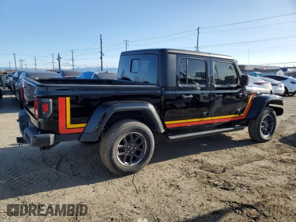2022 Jeep Gladiator High Altitude z VIN 1C6HJTFG8NL117621, wystawiony jako Copart lot #51694945 z przebiegiem 44 230 mil mil oraz Szkoda całkowita • Salvage title. Historia ofert i sprzedaży dostępna na DreamBid. Obrazek 3.
