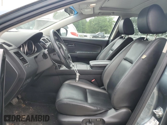 2012 Mazda CX-9 Touring z VIN JM3TB3CV0C0349512, wystawiony jako Copart lot #55939985 z przebiegiem 136 686 mil mil oraz Czysty tytuł • Clean title. Historia ofert i sprzedaży dostępna na DreamBid. Obrazek 7.