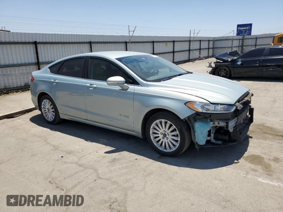 2014 Ford Fusion SE Hybrid with VIN 3FA6P0LU3ER220430, listed as a Copart auction lot 61405455 with 170,221 mi miles and Salvage title. Bid and sale history available at DreamBid. Image 4.