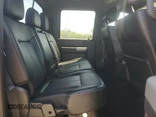 2015 Ford Super Duty F-250 SRW Lariat with VIN 1FT7W2BTXFEC75760, listed as a Copart auction lot 51408915 with 148,044 mi miles and Salvage Title. Bid and sale history available at carsss.com. Image 10.