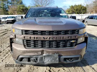 2019 Chevrolet Silverado 1500 Custom with VIN 3GCPYBEH4KG253936, listed as a Copart auction lot 86851514 with 36,320 mi miles and Salvage Title. Bid and sale history available at DreamBid. Image 5.