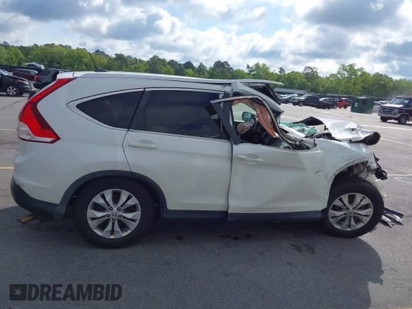 2013 Honda CR-V EX-L with VIN 5J6RM4H74DL043789, listed as a IAAI auction lot 41995414 with 99,787 mi miles and . Bid and sale history available at DreamBid. Image 13.