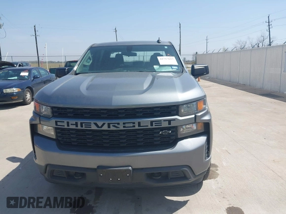 2020 Chevrolet Silverado 1500 Custom with VIN 3GCPWBEK0LG406699, listed as a IAAI auction lot 41717617 with 60,944 mi miles and . Bid and sale history available at DreamBid. Image 6.