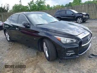 2015 Infiniti Q50 z VIN JN1BV7AR2FM421111, wystawiony jako IAAI lot #42209282 z przebiegiem 128 481 mil mil oraz . Historia ofert i sprzedaży dostępna na DreamBid. Obrazek 1.