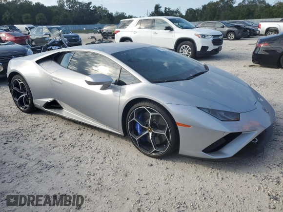 2021 Lamborghini Huracan z VIN ZHWUF5ZF2MLA17322, wystawiony jako Copart lot #74884884 z przebiegiem 11 078 mil mil oraz Nie do naprawy • Non repairable. Historia ofert i sprzedaży dostępna na DreamBid. Obrazek 4.