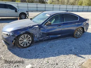 2018 BMW 5 Series 540i with VIN WBAJE5C56JWA93325, listed as a Copart auction lot 49583795 with Not Provided miles and Salvage Title. Bid and sale history available at carsss.com. Image 1.