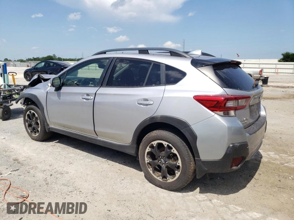 2021 Subaru Crosstrek Premium with VIN JF2GTAPC7M8387537, listed as a Copart auction lot 61414085 with 20,593 mi miles and Clean title. Bid and sale history available at DreamBid. Image 2.