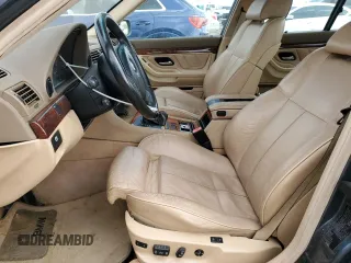 2001 BMW 7 Series 740iA with VIN WBAGG83421DN81922, listed as a Copart auction lot 76192094 with 0 mi miles and Clean Title. Bid and sale history available at carsss.com. Image 7.