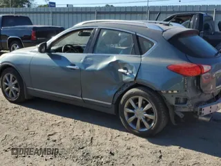 2008 Infiniti EX Journey with VIN JNKAJ09F08M356296, listed as a Copart auction lot 76591504 with 182,303 mi miles and Salvage Title. Bid and sale history available at carsss.com. Image 2.