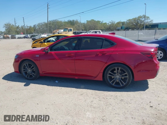 2018 Acura TLX w/A-SPEC Pkg with VIN 19UUB2F67JA007933, listed as a IAAI auction lot 41774816 with 68,823 mi miles. Bid and sale history available at carsss.com. Image 14.