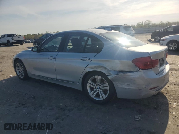 2016 BMW 3 Series 328i with VIN WBA8E9G50GNT45632, listed as a Copart auction lot 53670555 with 63,790 mi miles and Salvage Title. Bid and sale history available at carsss.com. Image 2.