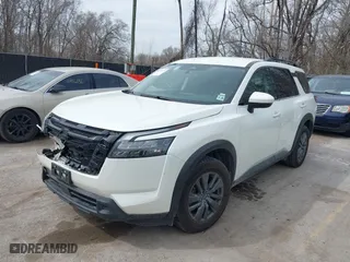 2024 Nissan Pathfinder SV with VIN 5N1DR3BA1RC274037, listed as a IAAI auction lot 41795475 with 40,079 mi miles. Bid and sale history available at carsss.com. Image 2.