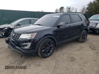 2017 Ford Explorer XLT with VIN 1FM5K8D85HGA83650, listed as a Copart auction lot 45847155 with 103,618 mi miles and Salvage Title. Bid and sale history available at DreamBid. Image 1.