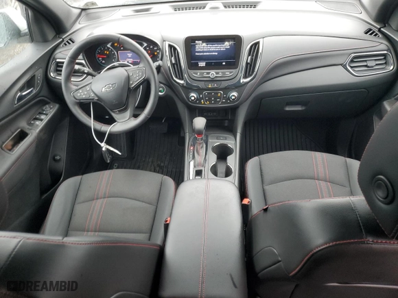 2022 Chevrolet Equinox RS with VIN 3GNAXWEV5NS105793, listed as a Copart auction lot 43912605 with 3,886 mi miles and Salvage Title. Bid and sale history available at carsss.com. Image 8.