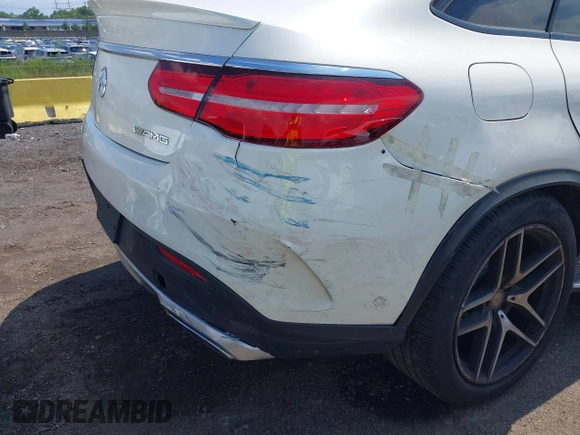 2016 Mercedes-Benz GLE 450 AMG with VIN 4JGED6EB9GA021405, listed as a IAAI auction lot 42376376 with 112,297 mi miles and . Bid and sale history available at DreamBid. Image 17.