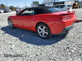 2015 Chevrolet Camaro LT with VIN 2G1FF3D37F9296611, listed as a Copart auction lot 50684785 with 71,486 mi miles and Salvage Title. Bid and sale history available at carsss.com. Image 2.