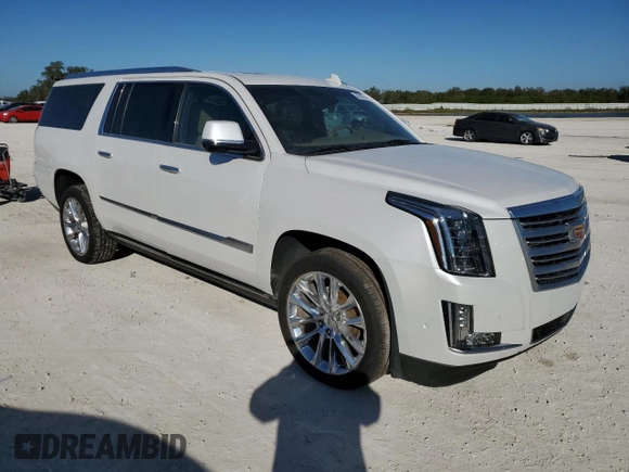 2019 Cadillac Escalade ESV Platinum z VIN 1GYS4KKJ6KR203711, wystawiony jako Copart lot #83627944 z przebiegiem 54 241 mil mil oraz Nie do naprawy • Non repairable. Historia ofert i sprzedaży dostępna na DreamBid. Obrazek 4.