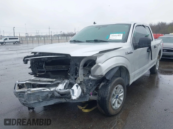 2019 Ford F-150 XL with VIN 1FTEW1CBXKFA20926, listed as a IAAI auction lot 41622704 with 100,440 mi miles and . Bid and sale history available at carsss.com. Image 12.
