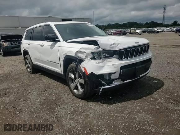 2021 Jeep Grand Cherokee Limited z VIN 1C4RJKBG9M8113253, wystawiony jako Copart lot #56899955 z przebiegiem 37 989 mil mil oraz Szkoda całkowita • Salvage title. Historia ofert i sprzedaży dostępna na DreamBid. Obrazek 14.