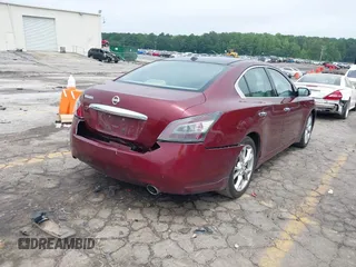 2013 Nissan Maxima SV with VIN 1N4AA5AP9DC825734, listed as a IAAI auction lot 42375819 with 164,735 mi miles and . Bid and sale history available at DreamBid. Image 4.