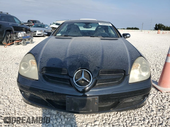 2008 Mercedes-Benz SLK 280 with VIN WDBWK54F88F188628, listed as a Copart auction lot 75885594 with 101,940 mi miles and Salvage Title. Bid and sale history available at DreamBid. Image 5.