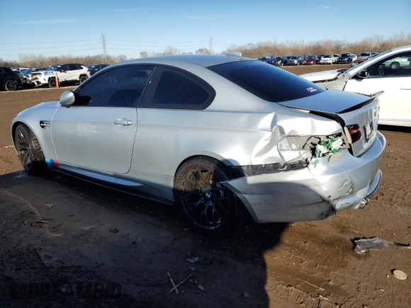 2011 BMW M3 with VIN WBSKG9C54BE797111, listed as a Copart auction lot 47743015 with 69,667 mi miles and Salvage Title. Bid and sale history available at carsss.com. Image 2.