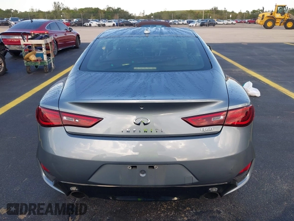 2020 Infiniti Q60 Luxe with VIN JN1EV7EK8LM341026, listed as a IAAI auction lot 42197596 with 54,500 mi miles and . Bid and sale history available at DreamBid. Image 17.