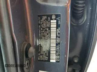 2012 Toyota Prius One with VIN JTDKN3DUXC5408134, listed as a Copart auction lot 59718785 with Not provided miles and Salvage title. Bid and sale history available at DreamBid. Image 12.