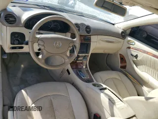 2007 Mercedes-Benz CLK 350 with VIN WDBTK56F77T086012, listed as a Copart auction lot 77411994 with 130,644 mi miles and Clean Title. Bid and sale history available at DreamBid. Image 8.