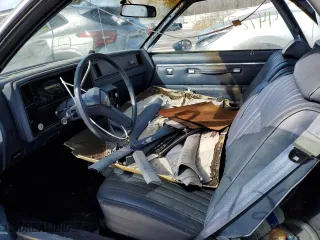 1984 Chevrolet El Camino with VIN 1GCCW80H6ER149449, listed as a Copart auction lot 44787125 with 80,825 mi miles and Clean Title. Bid and sale history available at carsss.com. Image 7.