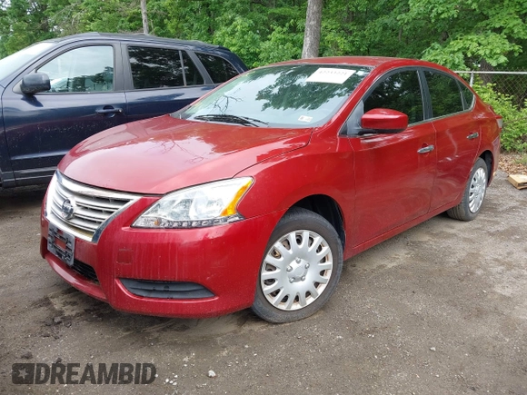 2015 Nissan Sentra SV with VIN 3N1AB7AP4FY217717, listed as a IAAI auction lot 42233221 with 174,320 mi miles and . Bid and sale history available at DreamBid. Image 2.