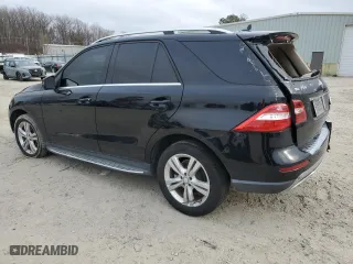 2015 Mercedes-Benz M-Class ML 350 with VIN 4JGDA5HB8FA529972, listed as a Copart auction lot 49161125 with 0 mi miles and Salvage Title. Bid and sale history available at carsss.com. Image 2.