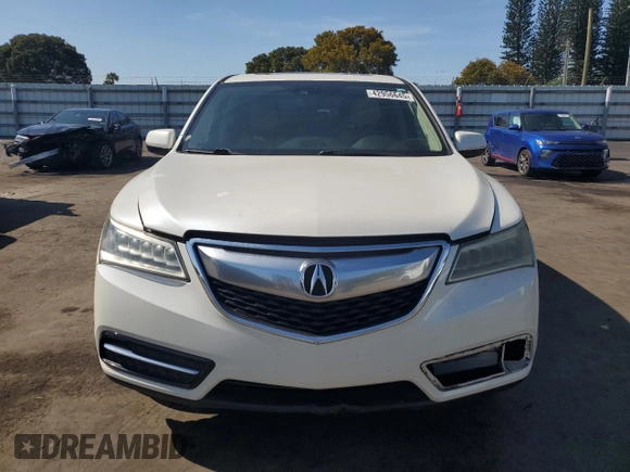 2015 Acura MDX Technology with VIN 5FRYD3H41FB004096, listed as a Copart auction lot 42956645 with 149,115 mi miles and Salvage Title. Bid and sale history available at DreamBid. Image 5.