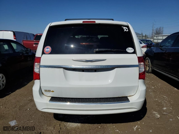 2014 Chrysler Town & Country Touring with VIN 2C4RC1BG8ER111973, listed as a Copart auction lot 49865355 with 124,378 mi miles and Clean Title. Bid and sale history available at carsss.com. Image 6.