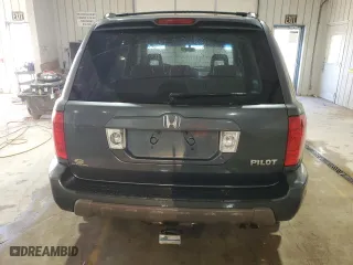 2005 Honda Pilot EX-L with NAVI with VIN 2HKYF18775H548533, listed as a Copart auction lot 48636845 with 267,889 mi miles and Salvage Title. Bid and sale history available at carsss.com. Image 6.