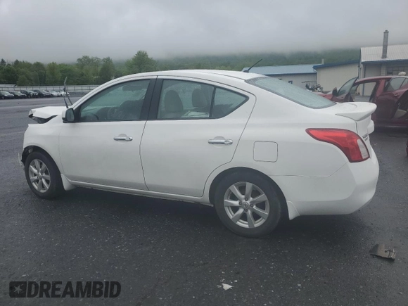 2014 Nissan Versa SV with VIN 3N1CN7AP3EL829693, listed as a Copart auction lot 55681185 with Not Provided miles and Salvage Title. Bid and sale history available at DreamBid. Image 2.