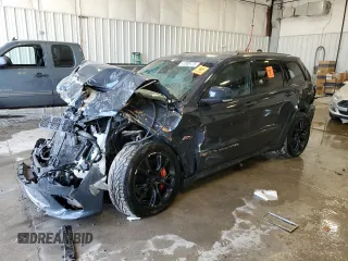 2017 Jeep Grand Cherokee SRT with VIN 1C4RJFDJ6HC886491, listed as a Copart auction lot 47809775 with 0 mi miles and Non Repairable. Bid and sale history available at carsss.com. Image 1.