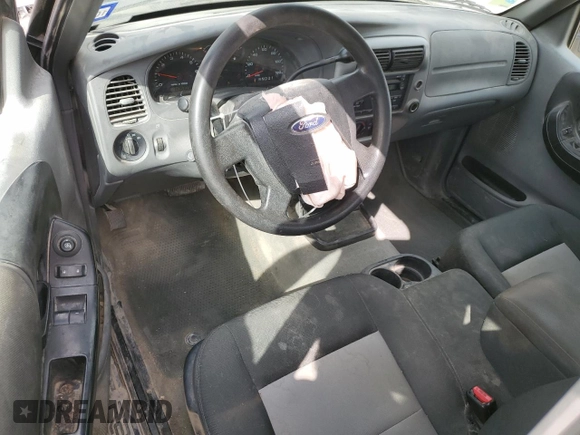 2011 Ford Ranger XL with VIN 1FTKR1EEXBPA57132, listed as a Copart auction lot 53321365 with 147,930 mi miles and Salvage title. Bid and sale history available at DreamBid. Image 8.